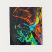 abstrakt wandteppich (Vorderseite)