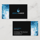 Abstrakt - Wasser Visitenkarte (Vorne/Hinten)