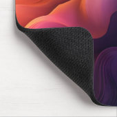 Abstrakt Wave Colorful Mousepad (Ecke)