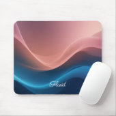 Abstrakt Wave Gradient Mousepad (Mit Mouse)