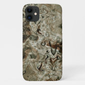 Abstrakt Wave Marbled Case-Mate iPhone Hülle (Rückseite)