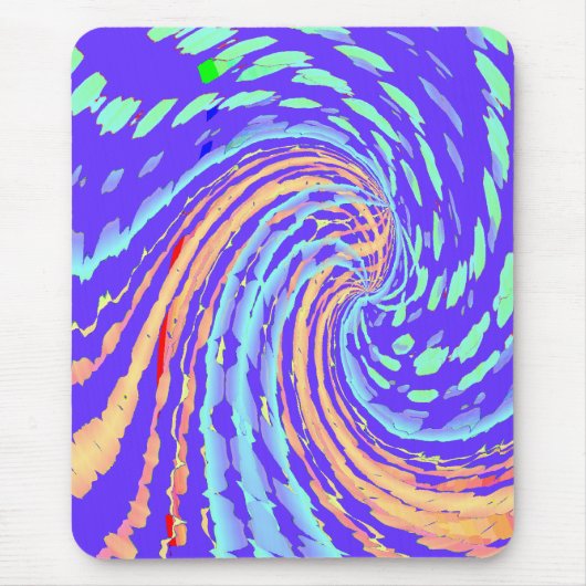 Abstrakt Wave Mousepad (Vorne)
