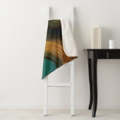 Abstrakt Wave Sherpa Blanket Sherpadecke (Beispiel)
