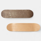 Abstrakt Waves Brown Skateboard (Horizontal)