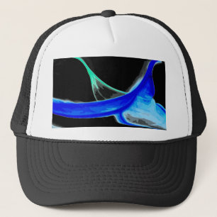 Abstrakt Waves Hat Truckerkappe