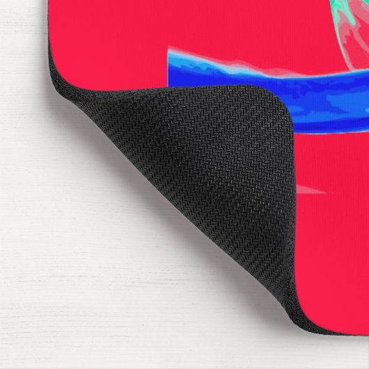 Abstrakt Waves Mouse Pad Mousepad (Ecke)