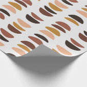 Abstrakt | Weihnachten | Beige | Minimalistisch | Geschenkpapier (Ecke)