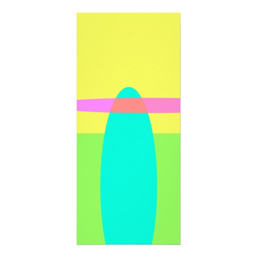 Abstrakt Werbekarte (Vorne)