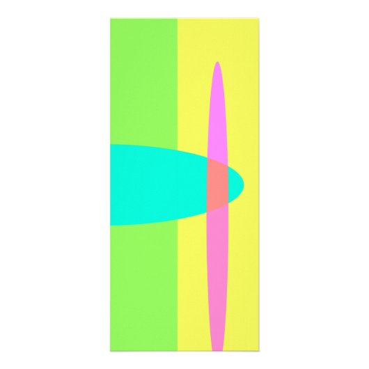 Abstrakt Werbekarte (Vorne)