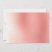 Abstrakt werden Sie meine TRAUZEUGIN einladen Einladung (Rückseite)