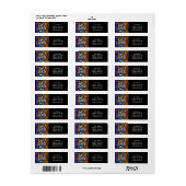 Abstrakt Wild Majestic Predator Tiger (Vorne)