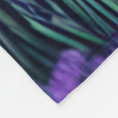 Abstrakt Wild Majestic Predator Tiger Fleecedecke (Ecke)