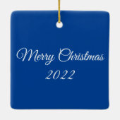 Abstrakt Wilderness Kleine Hütte Keramikornament (Rückseite)