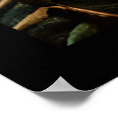 Abstrakt Wilderness Kleine Hütte Poster (Ecke)