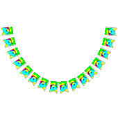 Abstrakt Wimpelkette (Alle)