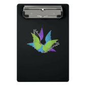 Abstrakt Wings Mini-Zwischenablage Mini Klemmbrett (Vorderseite)