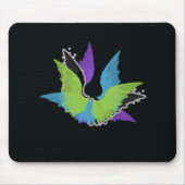 Abstrakt Wings Mousepad (Vorne)