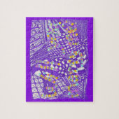 Abstrakt wirst du mich heiraten Vorschlag Puzzle (Vertikal)