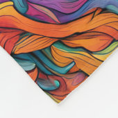 ABSTRAKT WOLF BLANKET FLEECEDECKE (Ecke)