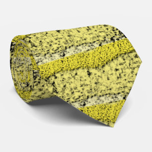 Abstrakt Yellow Neck Tie Krawatte