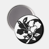 Abstrakt Yen Yang Locker, Kühlschrank oder Aktensc Magnet (Vorderseite/Rückseite)