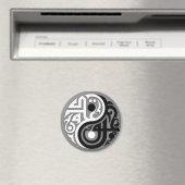 Abstrakt Yen Yang Locker, Kühlschrank oder Aktensc Magnet (In Situ (Geschirrspüler))