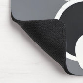Abstrakt Yin Yang Mousepad (Ecke)
