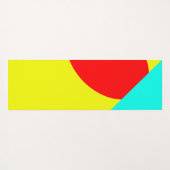 Abstrakt Yogamatte (Rückseite (Horizontal))