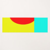 Abstrakt Yogamatte (Vorderseite (Horizontal))