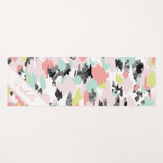 Abstrakt Yogamatte (Vorderseite (Horizontal))