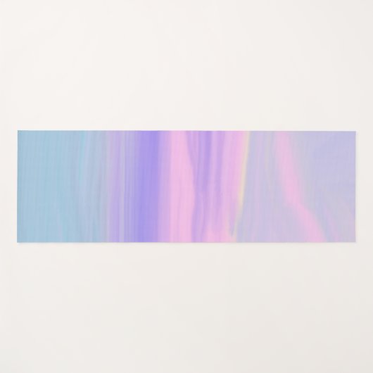 abstrakt yogamatte (Vorderseite (Horizontal))