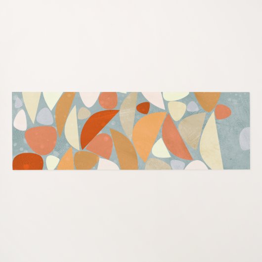 Abstrakt Yogamatte (Rückseite (Horizontal))