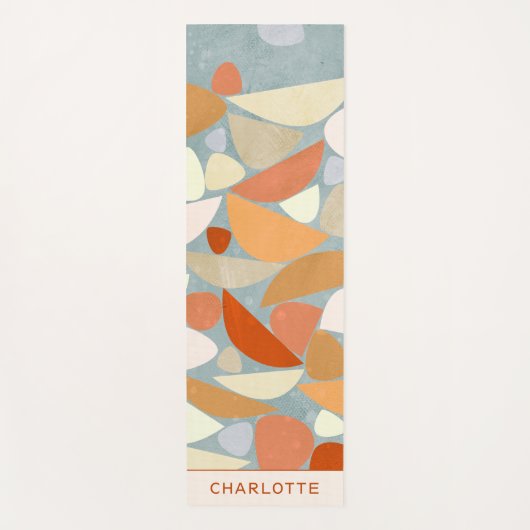 Abstrakt Yogamatte (Vorderseite)