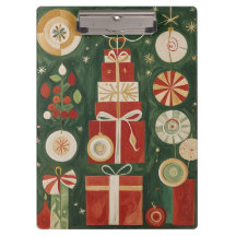 Abstrakt Yuletide Tapestry