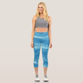 Abstrakt | Zazzle_Growshop. Capri Leggings (Vorderseite)
