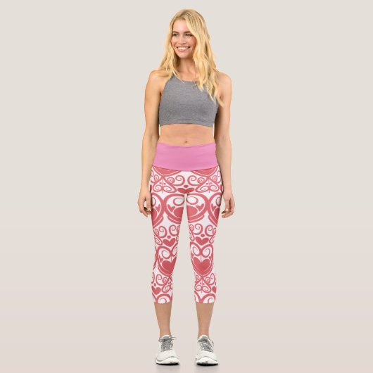 Abstrakt | Zazzle_Growshop. Capri Leggings (Vorderseite)