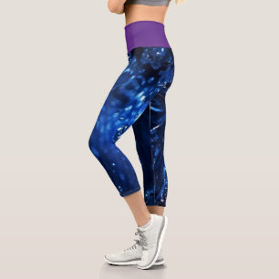 Abstrakt Zazzle_Growshop. Capri Leggings