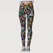 Abstrakt | Zazzle_Growshop. Leggings (Vorderseite)
