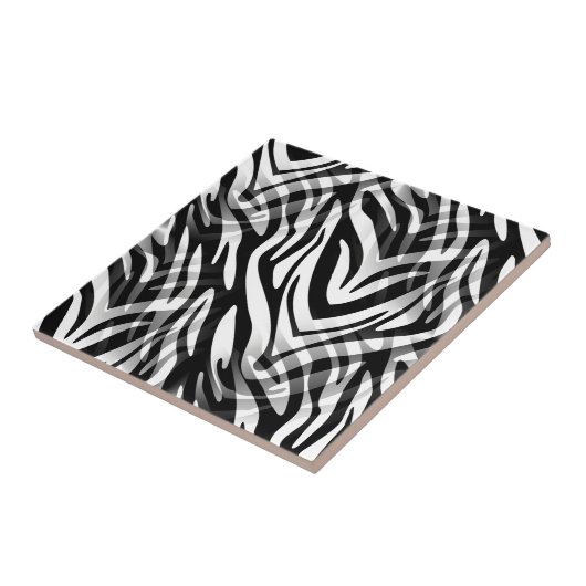 Abstrakt Zebra Fliese (Seite)