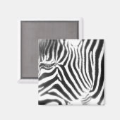 Abstrakt Zebra Magnet (Vorderseite/Rückseite)