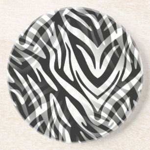 Abstrakt Zebra Untersetzer