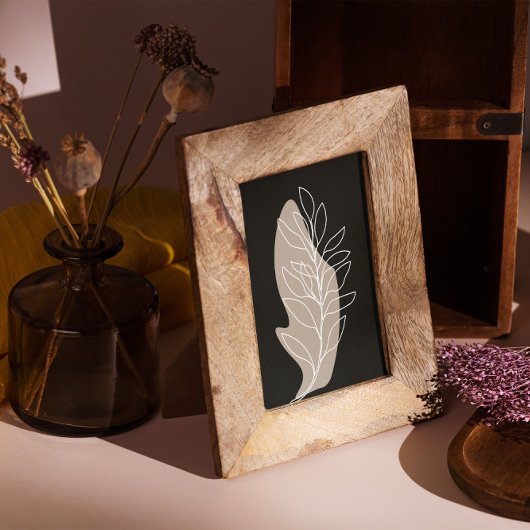 abstrakt zeichnend Abzweigung Fotodruck