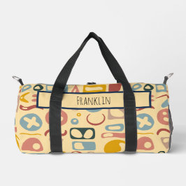 Abstrakt Zeichnend I-Individuelle Name Duffle Bag