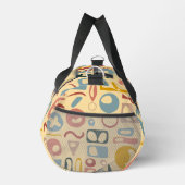 Abstrakt Zeichnend I-Individuelle Name Duffle Bag (Rechts)