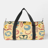 Abstrakt Zeichnend I-Individuelle Name Duffle Bag (Rückseite)