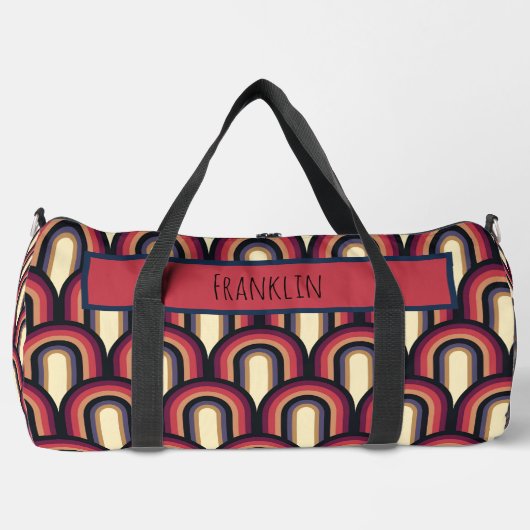 Abstrakt Zeichnend I-Individuelle Name Duffle Bag (Vorderseite)