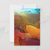 Abstrakt zu Sky Einladung (Vorderseite)