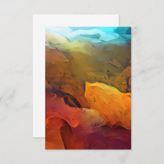 Abstrakt zu Sky Einladung (Vorne/Hinten)