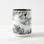 Abstrakt Zweifarbige Tasse (Mittel)