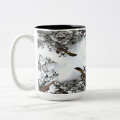 Abstrakt Zweifarbige Tasse (Links)